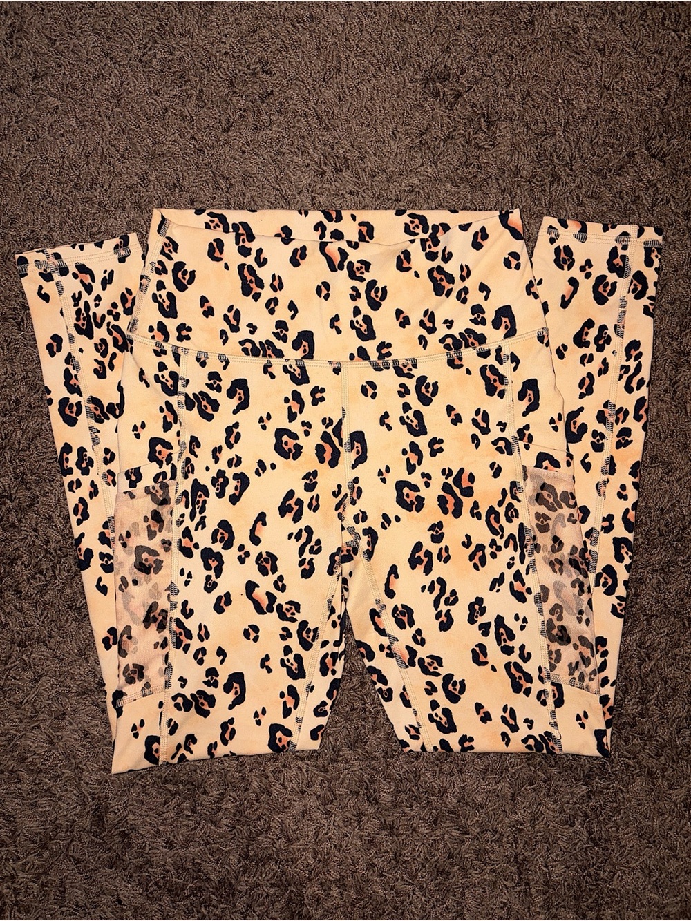 cheetah print power hold by fabletics leggings